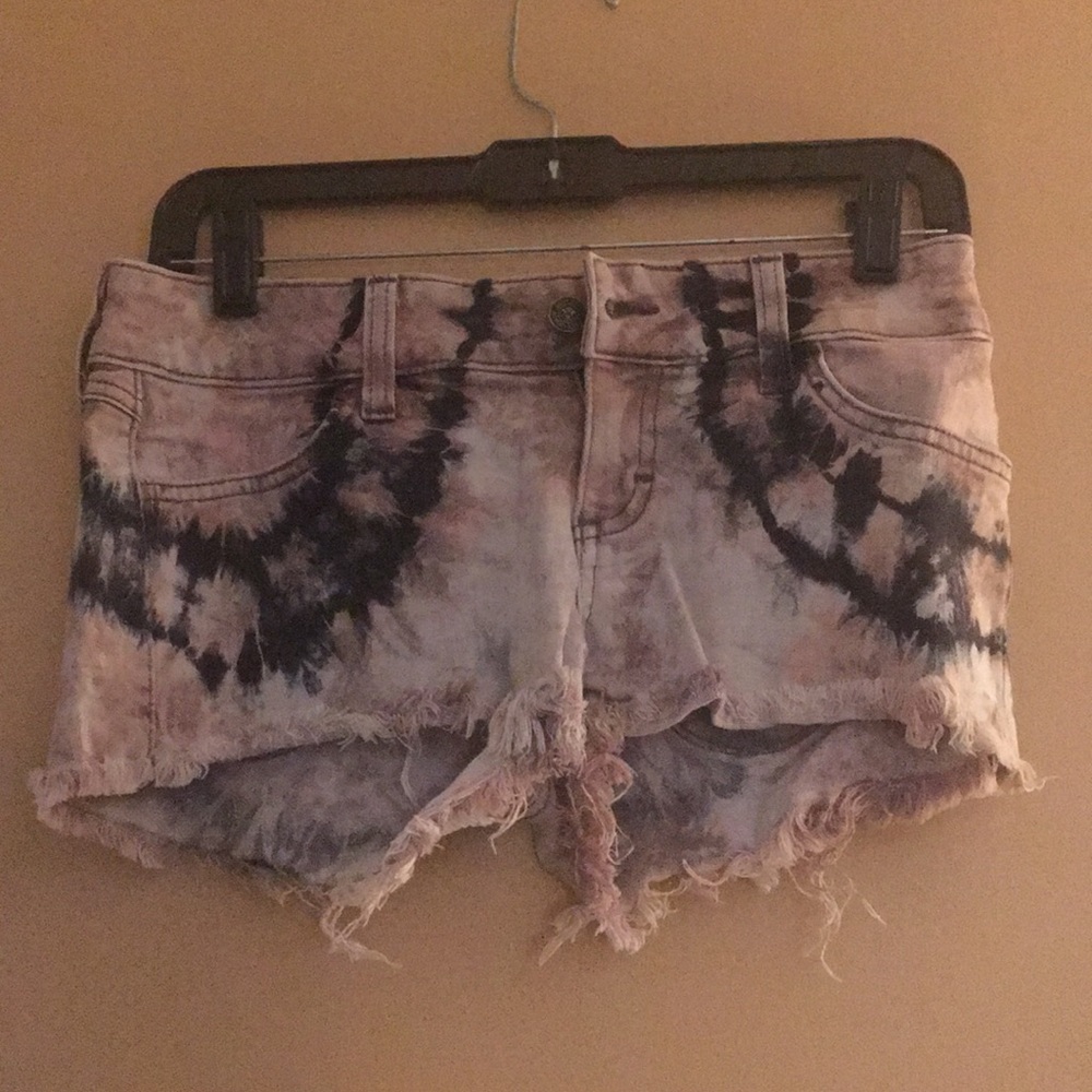 Siwy dyed jean shorts